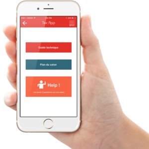 TEC APP by SPAT, l'appli pour les exposants