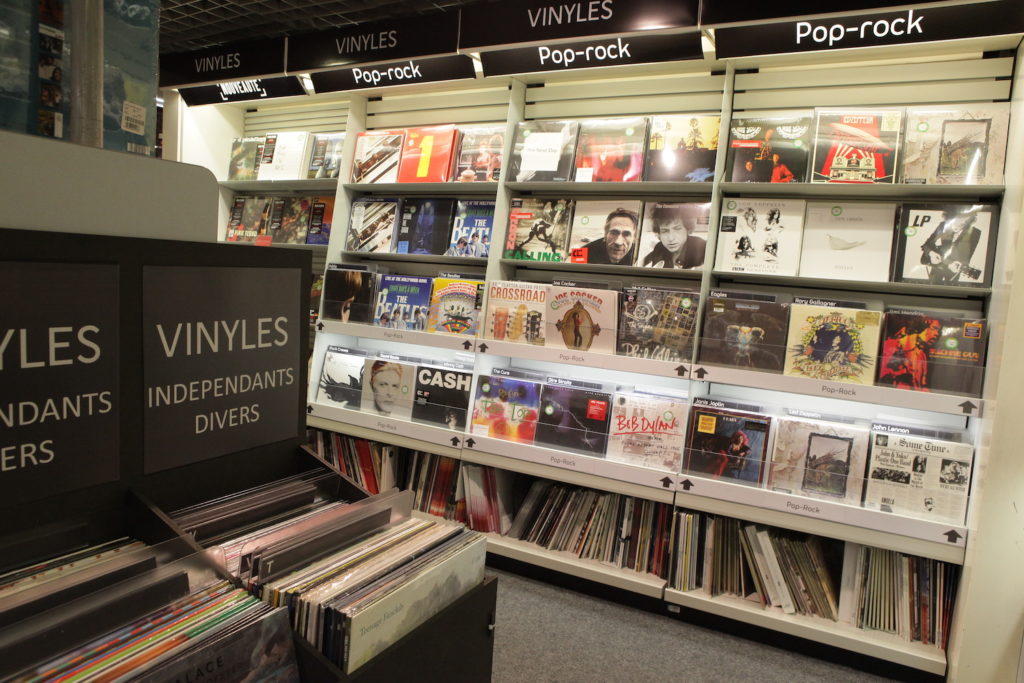 Rayon vinyle a la FNAC