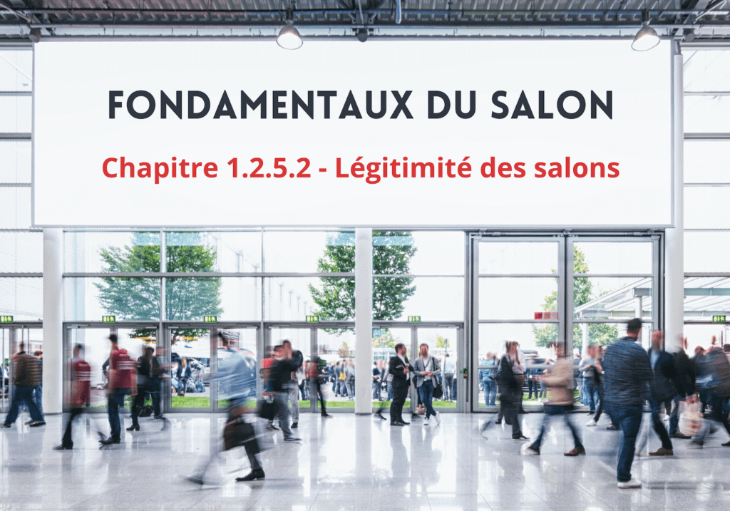 La légitimité des salons