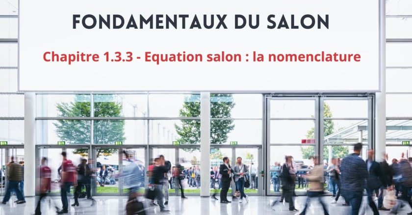 La nomenclature du salon