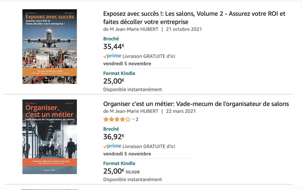 Annonce Amazon